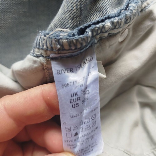 Men's River Island Clint Bootcut jeans like new