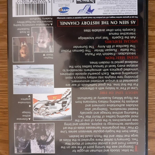 The War File 4 DVD Battlefield Series documentary historical series