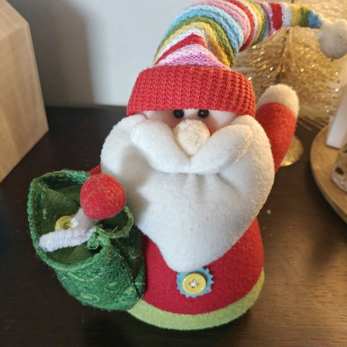 Christmas decorative Santa Claus like new, plush