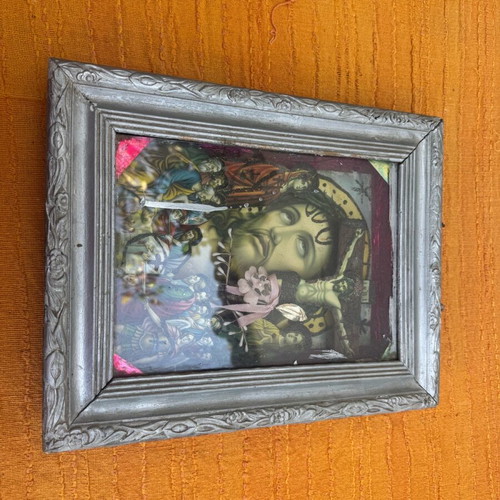 Old multiperson collectible religious icon like new