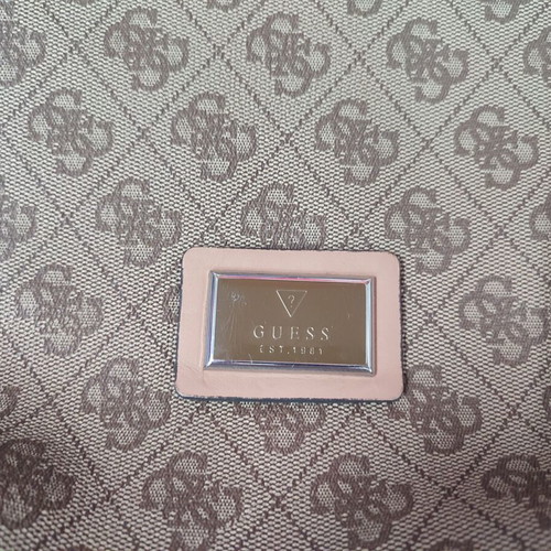 Guess shoulder bag original, used, beige and brown