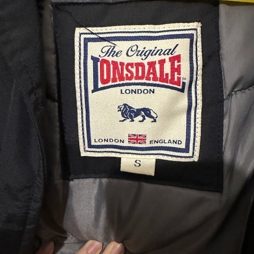 Lonsdale women's jacket black like new, size S