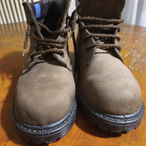 Men's boots size 45 used, brown