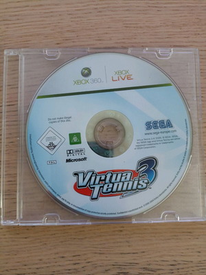 Virtua Tennis 3 Xbox 360 μεταχειρισμένο σε ικανοποιητική κατάσταση
