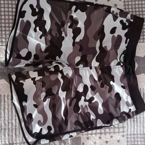 Men's camouflage swimwear new, size L, multicolor
