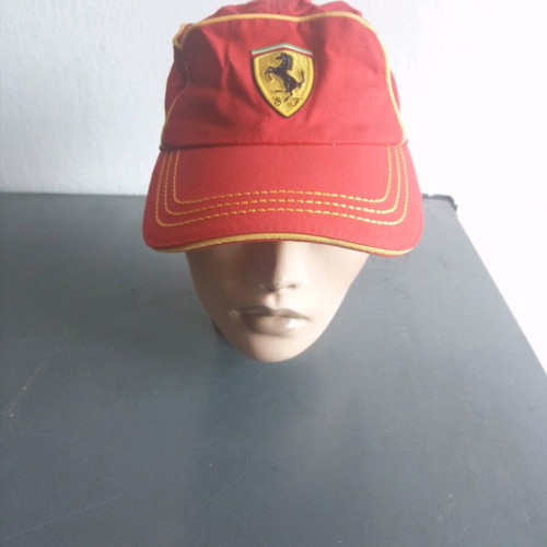 Ferrari Scuderia Alonso Polo Cap like new, red, size L