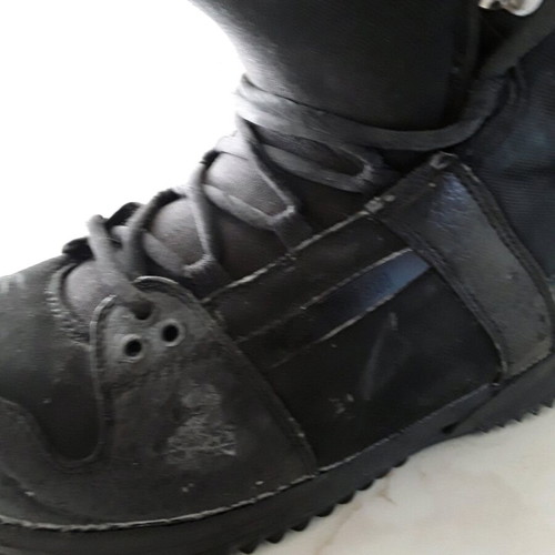 Mountaineering shoes used size 44 black athletic