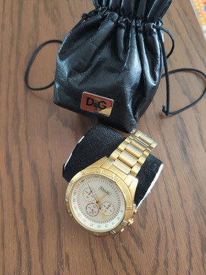 D&G ρολόι Dolce & Gabbana Pampelonne μεταχειρισμένο, χρυσό
