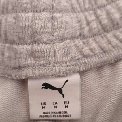 Puma shorts, grey, size medium