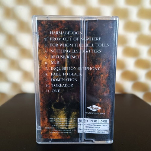 Apocalyptica Inquisition Symphony audio album used cassette