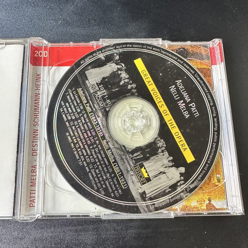 Great Voices of the Opera Primadonnas Vol. 1 & 2 2 CD Box