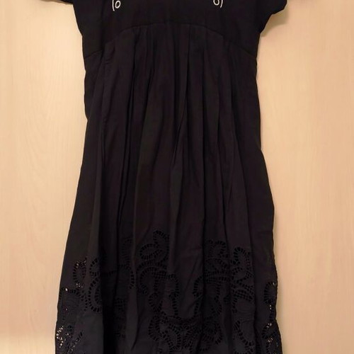 Karavan Adrianna Dress black, new, cotton with lace embroidery