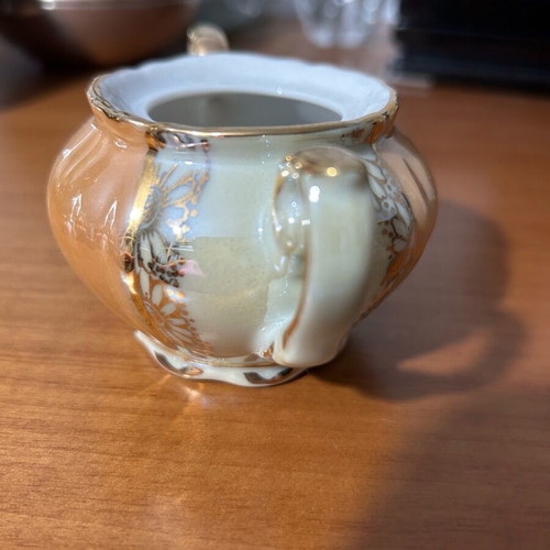 Vintage sugar bowl Schumann Arzberg porcelain, new