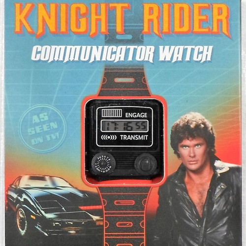 Doctor Collector Knight Rider K.I.T.T. Communicator Watch replica new