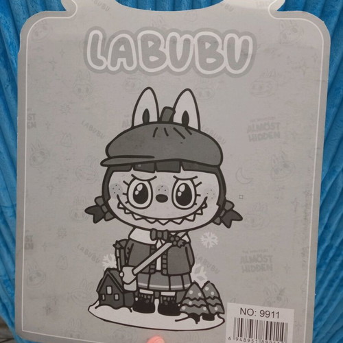 Labubu/Lafufu Blue Stationery Set Sealed