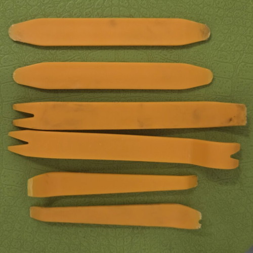 Car upholstery and trim removal tools