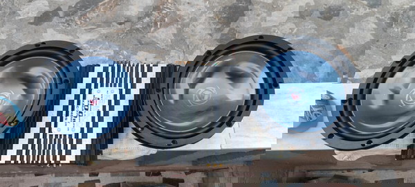 2 ηχεια κ ενισχυτης kenwood