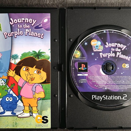 Dora the Explorer Journey to the Purple Planet PS2 used