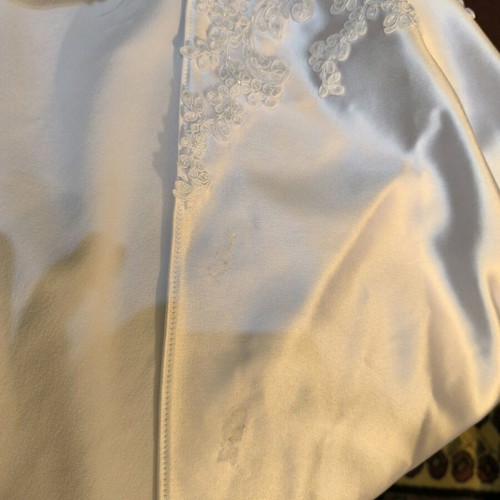 Wedding dress used with bodysuit, sarpa, veil and skirts in tulle, cashmere, lace