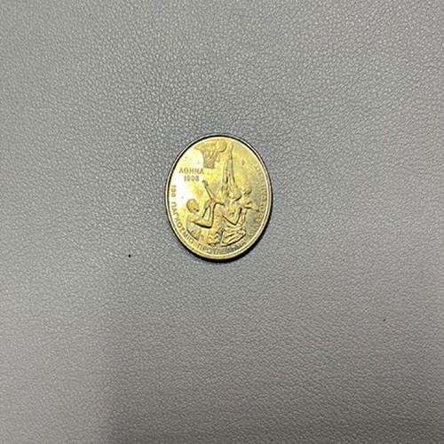 Greek commemorative collectible coins, set of 3, first Olympics