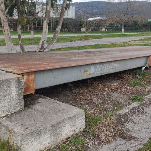 Pantelidis Bridge Scale 10m 80tn like new, digital heavy-duty