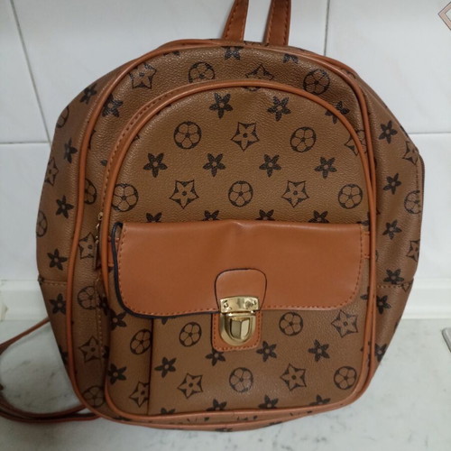 Backpack beige and brown like new