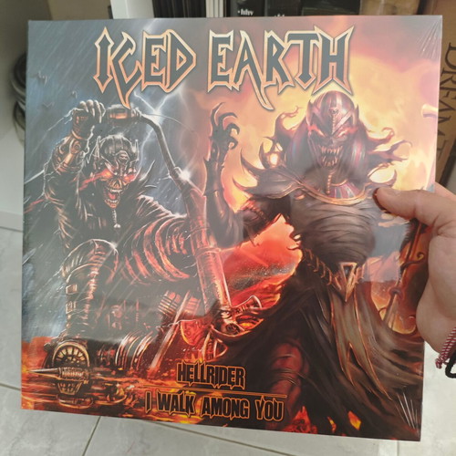 Iced Earth Hellrider I Walk Among You Limited Edition Picture Disc 2LP new