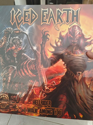 Iced Earth Hellrider I Walk Among You Limited Edition Picture Disc 2LP new
