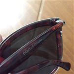 Γυαλιά ηλίου D&G Μπορντό - Μαύρο