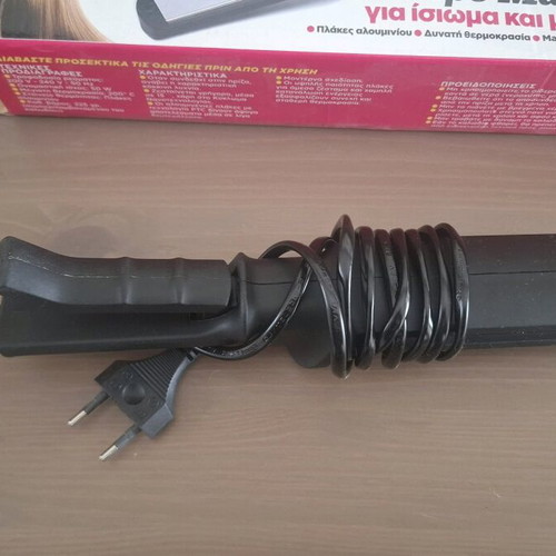 Hair iron for straightening and curling new