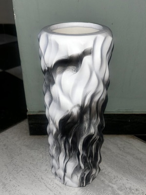 Foam Roller with 3D Surface Like New for Muscle Recovery and Massage