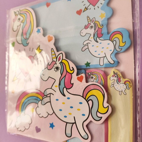 Unicorn sticky notes new, for kids