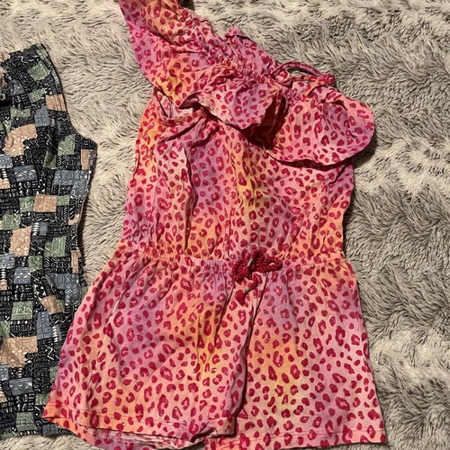 Set of 3 one-piece shorts like new, 104-110 cm