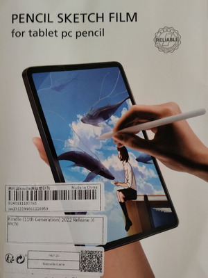 Kindle 11th generation 2022 screen protectors new, pack of 2