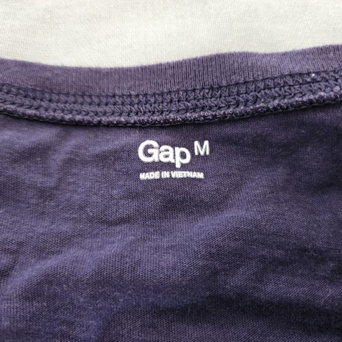 GAP women's long-sleeve shirt, S/M, blue