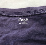 GAP women's long-sleeve shirt, S/M, blue