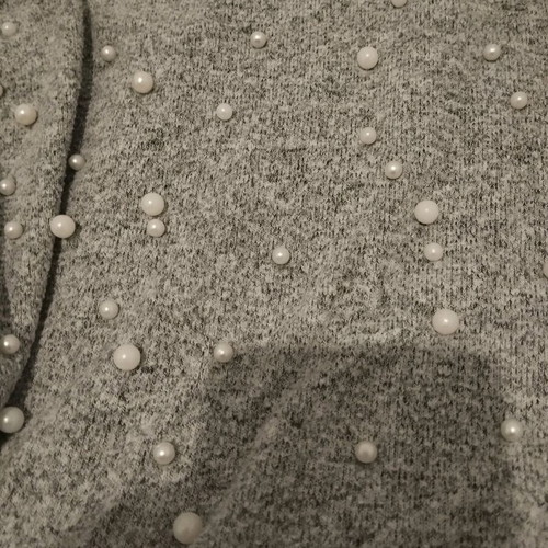 Zara blouse with pearls used, size S