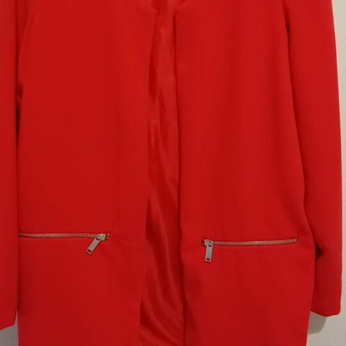 Stradivarius jacket new, red, size M