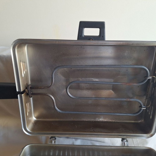 Vintage Sylva T3 Electric Table Grill inox like new