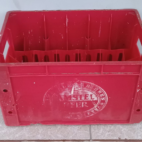 Amstel old beer crate