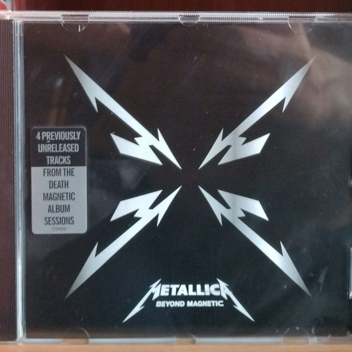 Metallica Death Magnetic CD used signed with Beyond Magnetic CD