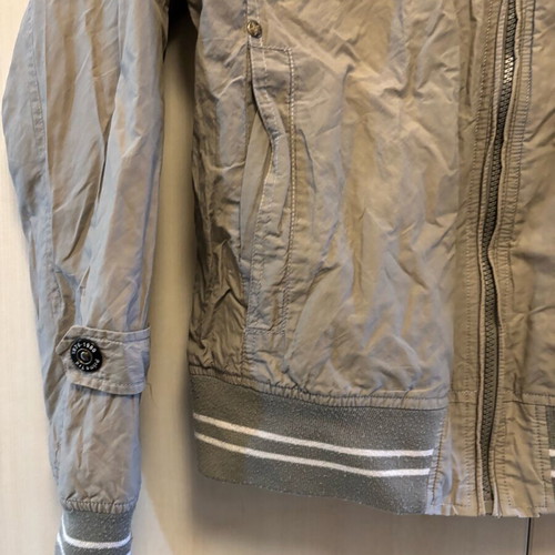 Jacket used, gray and beige, size L