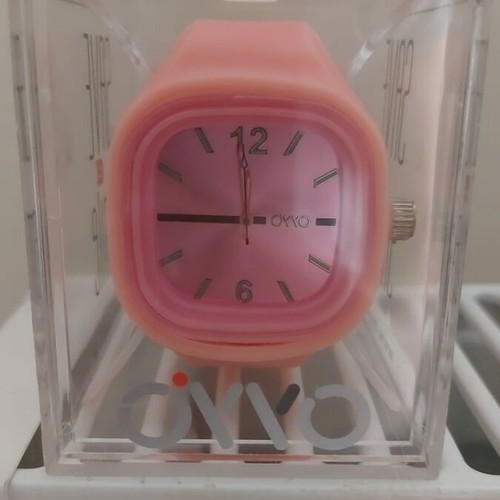 OYYO watch pink silicone strap new women's