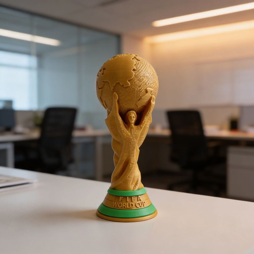 World Cup Football Trophy new, 25 cm height