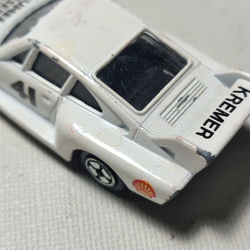 Corgi Porsche Kremer LeMans 1:64 toy car used, some marks