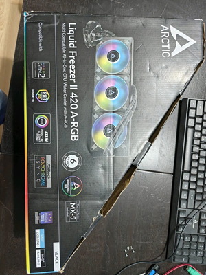 Arctic Liquid Freezer II 420 A-RGB Black καινούρια υδρόψυξη