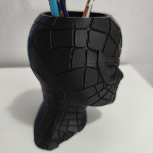 SpiderMan pencil holder new 3D print plastic PLA