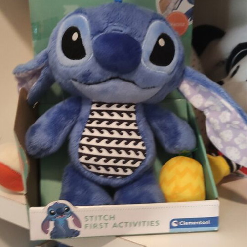 Baby toy Stitch First Activities plush by Clementoni Disney Baby