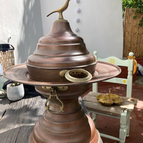 Antique copper mangali used