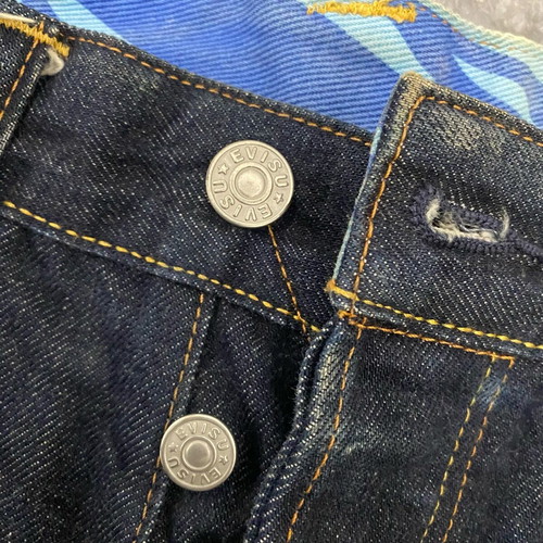 Evisu Jeans like new, size 30 x 34, hand-painted design